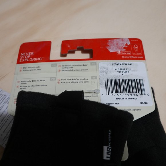 🆕THE NORTH FACE FLEECE ETIP GLOVE - Picture 5 of 5